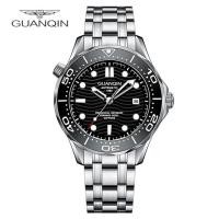 ราคา Guanqin นาฬิกาข้อมืออัตโนมัติ สายสแตนเลส กันน้ํา หรูหรา สไตล์ญี่ปุ่น สําหรับผู้ชาย MIYOTA 8215 100M (27854795394)