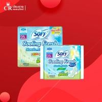 ราคา SOFY Cooling Fresh Natural ผ้าอนามัย สารสกัดจากแตงกวา มีปีก 23 ซม. (23525951725)