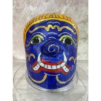ราคา หัวโขน เปเปอร์มาเช่ ยักษ์สีน้ำเงินอัญชัน (26966821580)
