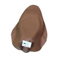 ราคา ผ้าหุ้มเบาะมอเตอร์ไซค์ ฟีโน่ ใหม่ New Fino (สีน้ำตาล) (3003544058)