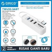 ราคา USB HUB ORICO TWU32-3AST 3 พอร์ต USB 1 เครื่องอ่านการ์ด TF MicroSD SDCard (41858074585)