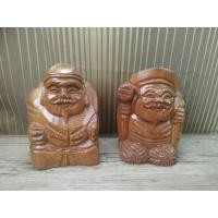 ราคา งานไม้แท้ แกะสลัก เทพเจ้าแห่งโชคลาภ ของญี่ปุ่น มือสอง (19207145043)