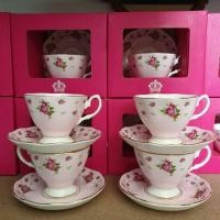 ราคา Royal Albert NCR Pink Espresso จานรองถ้วย (41874546723)