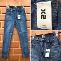ราคา กางเกงยีนส์ ป้าย X2 ทรง slim (9715707797)