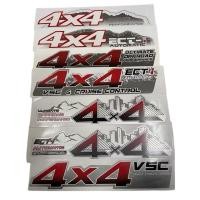 ราคา สติ๊กเกอร์ สกรีน 4x4 สำหรับ ติดข้าง ท้าย รถ กระบะ TOYOTA VIGO ETCi AUTOMATIC VSC sticker เทียบแท้ (26028764729)