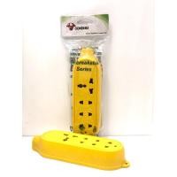 ราคา GONGNIU รางปลั๊กไฟไร้สาย ปลั๊กพ่วง ปลั๊กไฟ 4ช่องเสียบ รุ่นตกไม่แตก (9904099021)