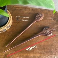 ราคา ปิ่นปักผมไม้ งานฝีมือ ปิ่นไม้ สำหรับปักผม (มี2แบบให้เลือก) (9359281016)