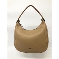 ราคา กระเป๋ามือสอง ของแท้ ELLE PARIS หนังแท้ สีน้ำตาลอ่อน ขนาด 12 นิ้ว พร้อมส่ง (20254913825)