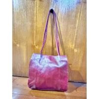 ราคา กระเป๋าหนังแท้สีน้ำตาลแดงเข้มทรงช๊อปปิ้งแบรนด์PELLE STUDIO (รหัส ดอกไม้337) (26433711362)