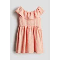 ราคา HM H&M เดรสแขนกุดคอระบาย_สินค้าแท้ (44417125079)