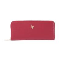 ราคา Louis Fontaine กระเป๋าสตางค์แบบยาวซิปรอบ รุ่น LIVELY - สีแดง (25795337093)