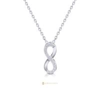 ราคา Jewellista สร้อยคอเงินแท้ 925 ประดับพลอย CZ รุ่น Avina (41309412459)