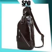ราคา SAO - T144 กระเป๋าสะพายข้างผู้ชาย พอร์ต USB ชาร์จ + รูชุดหูฟัง / กระเป๋าผู้ชาย (43254692451)