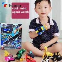 ราคา Miniforce Transformation Watch Toys Mini Agent X Super Dinosaur Force Secret Commando Boys Toy Set (27108277150)
