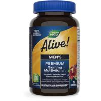 ราคา Natures Way Alive Mens Premium Gummy Multivitamin 75 Gummies (28558154719)