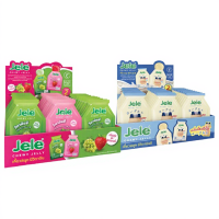 ราคา Jele Chewy Jelly ผสมบุก 0 แคลอรี่ ไม่อ้วน เคี้ยวหนึบ วิตามินซีสูง 18 กรัม 1 กล่อง (30ซอง) (44219151091)