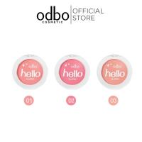 ราคา ODBO HELLO BLUSHER OD1300 บลัชละมุน เกลี่ยง่าย (21510300690)