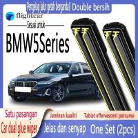 ราคา BMW 5 Series Wiper แถบยางคู่ Wiper กระดูกอ่อน Wiper BMW E60 M5 520i 523i 525i 530i 540i 525d 530 G30 G31 F11 F10 F07 รถ Wiper ด้านหน้ากระจก Wiper (40304088836)