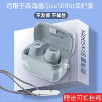 ราคา Sennheiser CX500BT เคสหูฟังเหมาะสําหรับ Sennheiser CX200TW1 ไร้สายบลูทูธ Sennheiser CX400BT รวมทุกอย่างโปร่งใส CXPlus Shock-Resistant Soft Shell CX Plus SE Anti-Lost Lanyard Cool (42865311112)