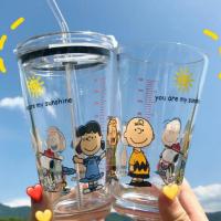 ราคา เเก้วน้ำสนู้ปปี้ Snoopy เเก้วน้ำลายการ์ตูน (3236397300)