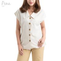ราคา Pena house เสื้อเบลาส์แขนล้ำ คอปก PWSS072401 (27258898144)