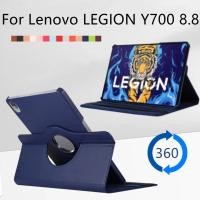 ราคา สําหรับlenovo Legion Y700 แท็บเล็ต 360 องศาหมุนการนอนหลับWake-up FundaสําหรับLenovo Y700 TB-9707F 8.8 "2022 ฝาครอบ (28933084765)