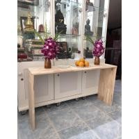 ราคา โต๊ะวางของ ไม้ยางพาราประสาน ขนาด 25x90x50 ซม. (15247222160)