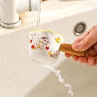 ราคา INK CAFE ถ้วยตวงกาแฟ Espresso แก้วตวง 60ml เซรามิก มีด้ามจับไม้ มีปากเท 2 ชิ้น แก้วเอสเพรสโซ่ รูปแบบน่ารัก VOVI (27920337380)