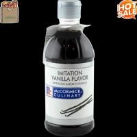 ราคา ของแท้ Mc Cormick Imitation Vanilla Flavor แม็คคอร์มิค วัตถุแต่งกลิ่นรส กลิ่น วานิลลา 473มล. กลิ่นผสมอาหาร แต่งกลิ่น ขนม (25134885543)