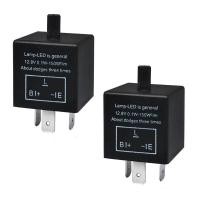 ราคา Led Flasher Relay CF-13 3 Pins รีเลย์ไฟเลี้ยวแบบปรับได้สําหรับไฟ Led Hyper Blink Flash Resolve Rapid Quick Flash ฉบับที่ (24732962921)