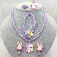 ราคา สร้อยข้อมือสร้อยคอการ์ตูนเด็ก#[บรรจุภัณฑ์กล่องของขวัญแบบพกพาระดับไฮเอนด์] ขายร้อนเด็กยูนิคอร์นชุดเครื่องประดับสร้อยคอสร้อยข้อมือโพลารอยด์หูคลิปแหวนสาวน้อยลําแสงกิ๊บ (28226525617)