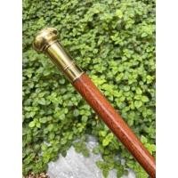 ราคา Gold ไม้ตะพด ไม้ประดู่ลายเสือ หัวทองเหลือง หมุนหัวออกได้ ท้ายทองเหลือง ยาวประมาณ 95 ซม. (21696499378)