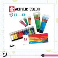 ราคา สีอะคริลิค ชุด 12 สี Sakura 20 มล. สีอะคริลิค ซากุระ (27750464453)