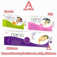 ราคา NanoMed Nano Preg Test ชุดตรวจการตั้งครรภ์ แบบจุ่ม, หยด, ปากกา[1กล่อง]EE 530X ตรวจท้องได้แม่นยำ99% รู้ผลไวภายใน 40วินาที (24215215965)