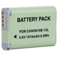 ราคา แบตเตอร์รี่กล้อง Canon Digital Camera Battery NB-12L (Green) (649006701)