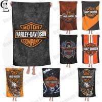 ราคา Harley Davidson ผ้าขนหนูไมโครไฟเบอร์ Unisex เสื้อคลุมอาบน้ำผ้าขนหนูแฟชั่นพิมพ์ผ้าขนหนูชายหาด 130 * 80 ซม. (52 * 32 นิ้ว) (9581471372)