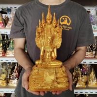 ราคา พระพุทธรูป​ประจำวันเสาร์​ พระนาคปรก​ เนื้อเรซิ่น​ หน้าตัก​ 5​ นิ้ว​ สูง​ 13​ นิ้ว​ลงสีทอง (17040373649)