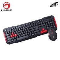 ราคา MARVO KW529 ชุดเมาส์เกมมิ่ง + คีย์บอร์ดเกมมิ่งไร้สาย Wireless Keyboard + Mouse Gaming Combo (12924048713)