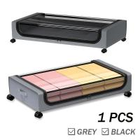 ราคา ที่เก็บใต้เตียงมีล้อ 1 แพ็คใต้เตียงภาชนะเก็บ, ถังเก็บใต้เตียง กล่องเก็บกลิ้งพร้อมฝาปิดใส, สําหรับเสื้อผ้า, รองเท้า, ของเล่น, หนังสือ (42375780202)