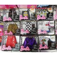 ราคา เสื้อผ้าบาร์บี้กล่องเล็กและกระเป๋า accessory (1190217382)