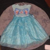 ราคา เสื้อผ้าเด็กมือสอง เดรสเจ้าหญิงเอลซ่า ชุดกระโปรงเด็กเอลซ่า (11666673699)