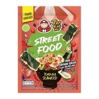 ราคา east เถ้าแก่น้อย สาหร่ายทอดเทมปุระ รสส้มตำ 50กรัม tempura seaweed (27075304740)