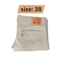 ราคา กางเกงยีนส์ ลีวาย 513 เอว38 ยาว 41 ขา 8 มือสอง รหัสs38 (26685902704)