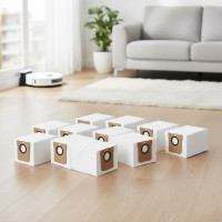 ราคา ถุงเก็บฝุ่นใช้ได้กับหุ่นยนต์ดูดฝุ่น Xiaomi X10 X10+ X20+ X20 Pro X20 Max M30 Pro M30S M40 B116 C102CN (41975001304)