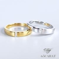 ราคา 65Carat - แหวนเพชรแท้ แหวนทองแท้ เพชรบาเก็ต vs - vvs 0.06 กะรัต รหัสR102 (25487135832)