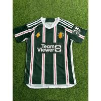 ราคา เสื้อฟุตบอลเกรด AAA เกรดแฟนบอล 100% ( เสื้อเปล่า งานดีมาก Size L ) (25858989524)