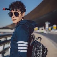 ราคา แว่นกันแดดผู้หญิงแบบวินเทจ คานคู่ เลนส์ใส สไตล์แฟชั่นใหม่ (28491618961)