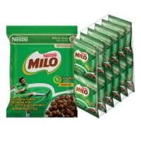 ราคา Milo ไมโล ซีเรียลโฮลเกรน รสช็อกโกแลตและมอลต์ 15g (12ซอง) (27441648923)