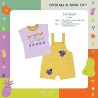 ราคา Baby Lovett Sunshine and Little pears (Overall & Tank Top) size 9-12M (21484865826)