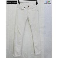 ราคา Nudie Jeans แท้ เอว 30 กางเกงยีนส์ขาวสปอตสุดเท่ห์ (14741167366)